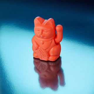 Lucky Cat Solar Neon Orange