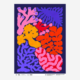 Coral Geschenkpapier