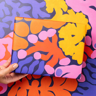 Coral Geschenkpapier