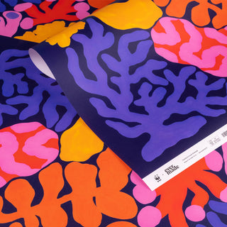 Coral Geschenkpapier