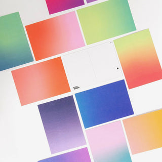 Gradient Postcard Set