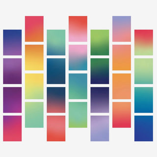 Gradient Postcard Set