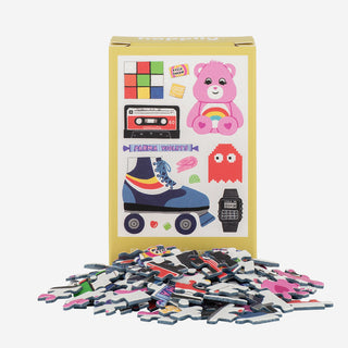 Retro 80s - 99 Teile Mini-Puzzle