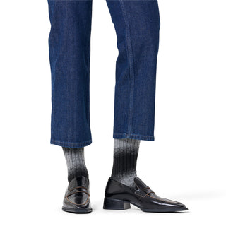 Gradient Socken - Black Grey
