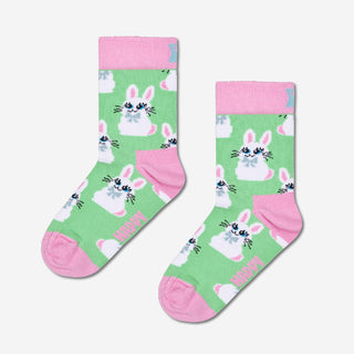 Kids Bunny Socken - Green