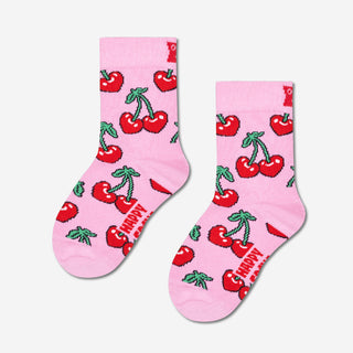 Kids Cherry Heart Socken