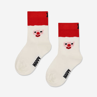 Kids Santa Face Socken