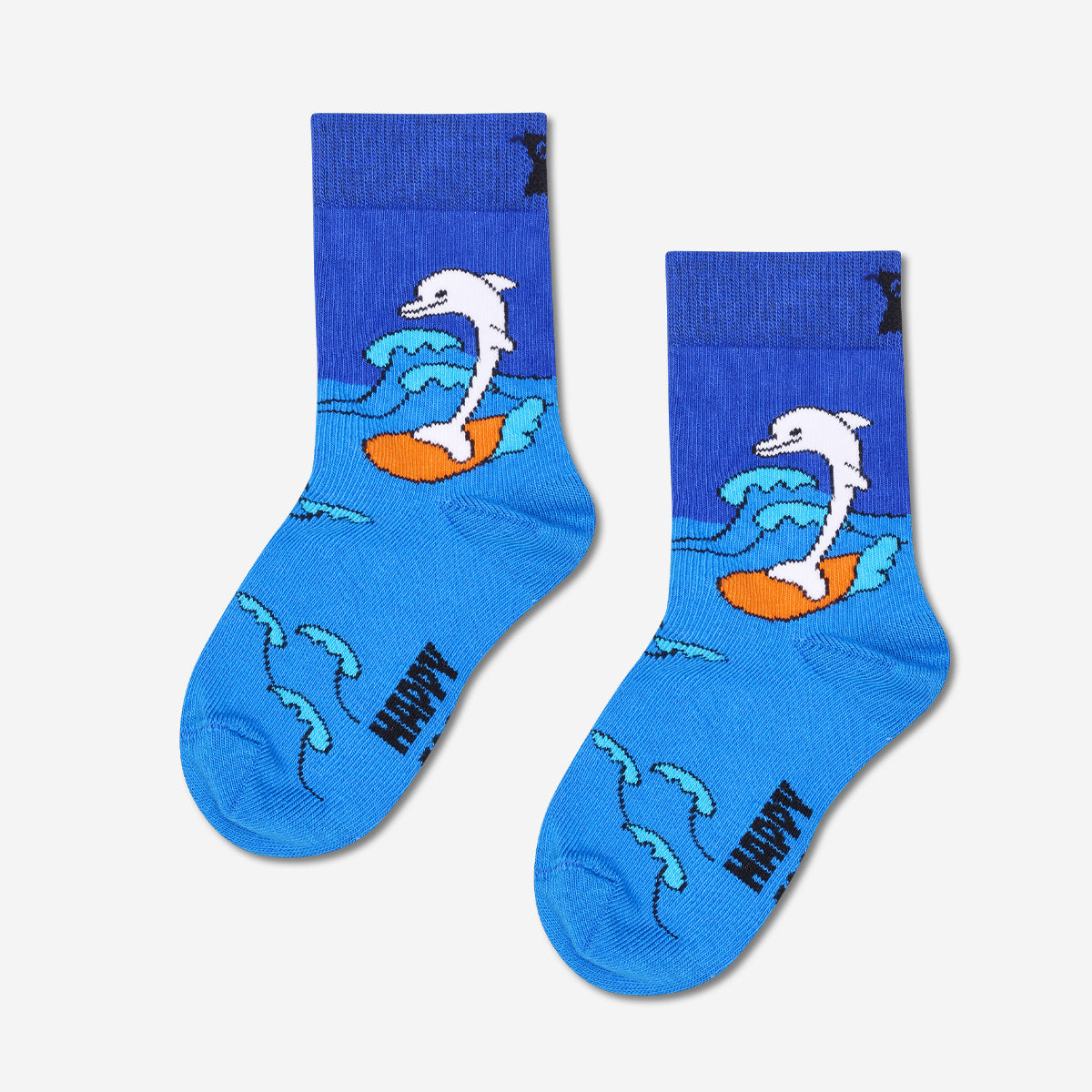 Kids Surfing Dolphin Socks