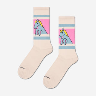 Love Pony Sneaker Socken