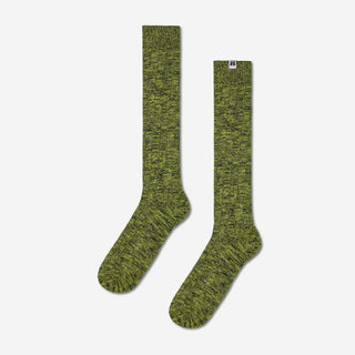 Shimmering Slouch Socken - Green