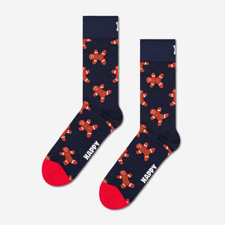 Gingerbread Man Socken - Dark Blue