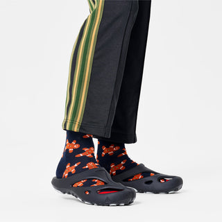 Gingerbread Man Socken - Dark Blue