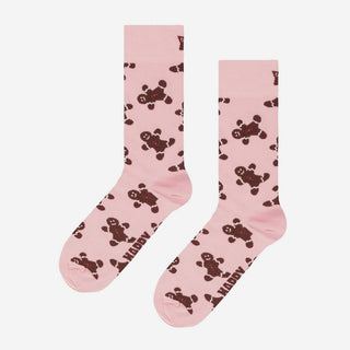Gingerbread Man Socken - Rose