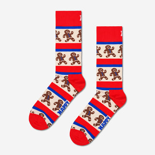 Gingerbread Stripe Socken