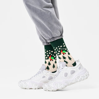 Santa On The Way Socken