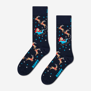 Sleigh Socken - Blue
