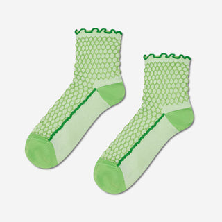 Structure Slinky Mini Crew Socken - Green