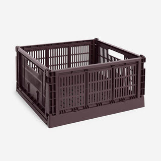 Colour Crate Large Square Bordeaux