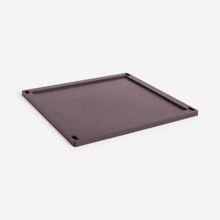 Colour Crate Lid Large Square Bordeaux