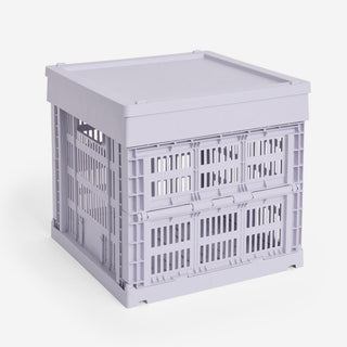 Colour Crate Lid Medium Square Lavender