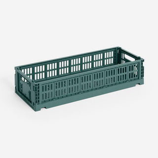 Colour Crate Mini Oblong Dark Green