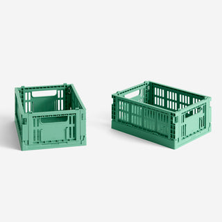 Colour Crate Mini Dark Mint Set of 2