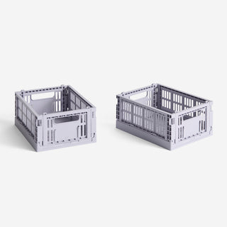 Colour Crate Mini Lavender Set of 2