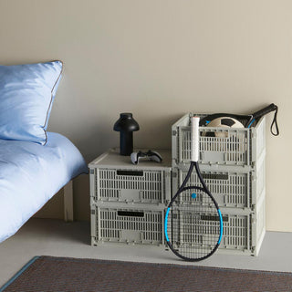 Colour Crate Medium Square Charcoal