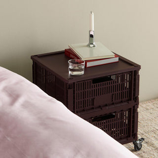 Colour Crate Medium Square Dark Green