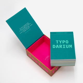 Typodarium 2027. A 365 Day Type Calendar