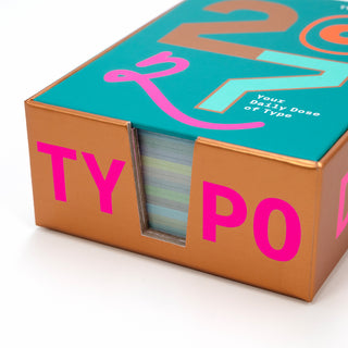 Typodarium 2027. A 365 Day Type Calendar
