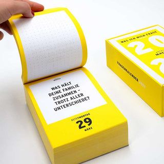 Was ich mich frage 2027 Kalender