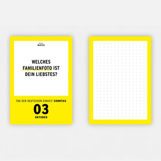 Was ich mich frage 2027 Kalender