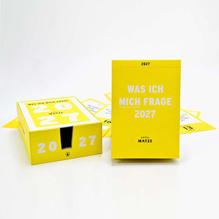 Was ich mich frage 2027 Kalender