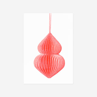 Baumschmuck Weihnachts-Postkarte