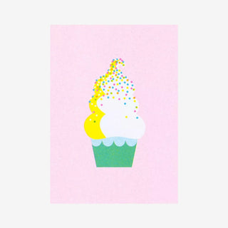 Disco-Dip Riso-Postkarte