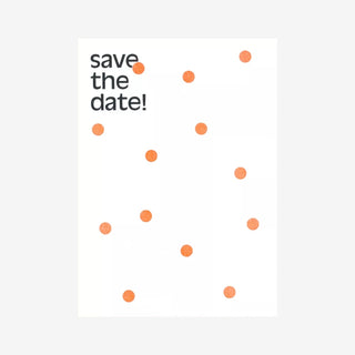 Save the Date Riso-Postkarte