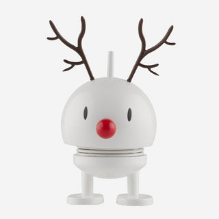 Hoptimist Reindeer Bumble White M