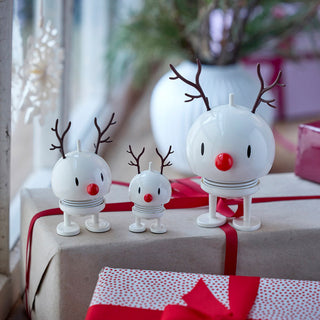 Hoptimist Reindeer Bumble White M