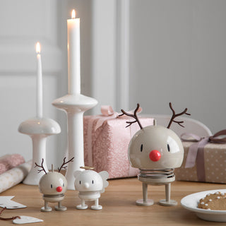 Hoptimist Reindeer Bumble White S