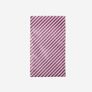 Geschenktüten Small Stripe Burgundy Lavender - 5 Stk