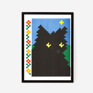 Joe O'donnell - Black Cat Risografie Druck