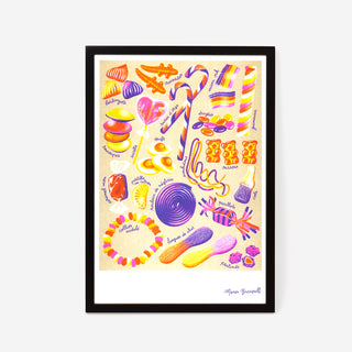 Manon Bucciarelli - Bonbon Risografie Druck