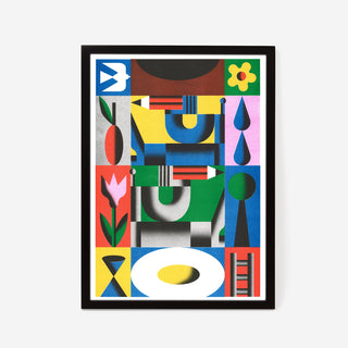 Zebu - If You Were the Architect Risografie Druck