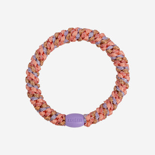 KKNEKKI Haargummi - Mix Coral Dusty Lavender Glitter