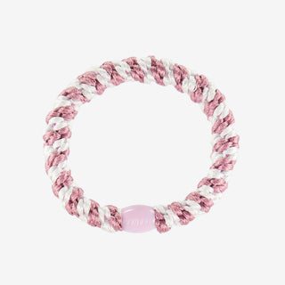 KKNEKKI Haargummi - Old Pink White Stripe