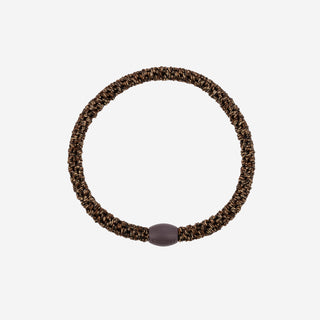 KKNEKKI Haargummi Slim - Coffee Glitter