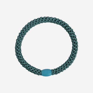KKNEKKI Haargummi Slim - Petrol Green