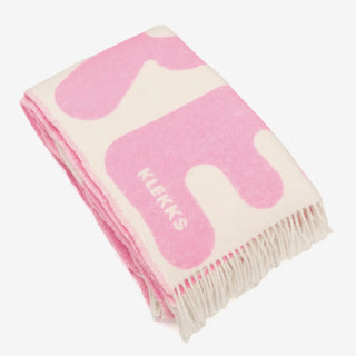 Klekks No. 11 Amore Pink Wolldecke