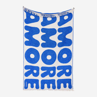 Klekks Amore Blue Wolldecke